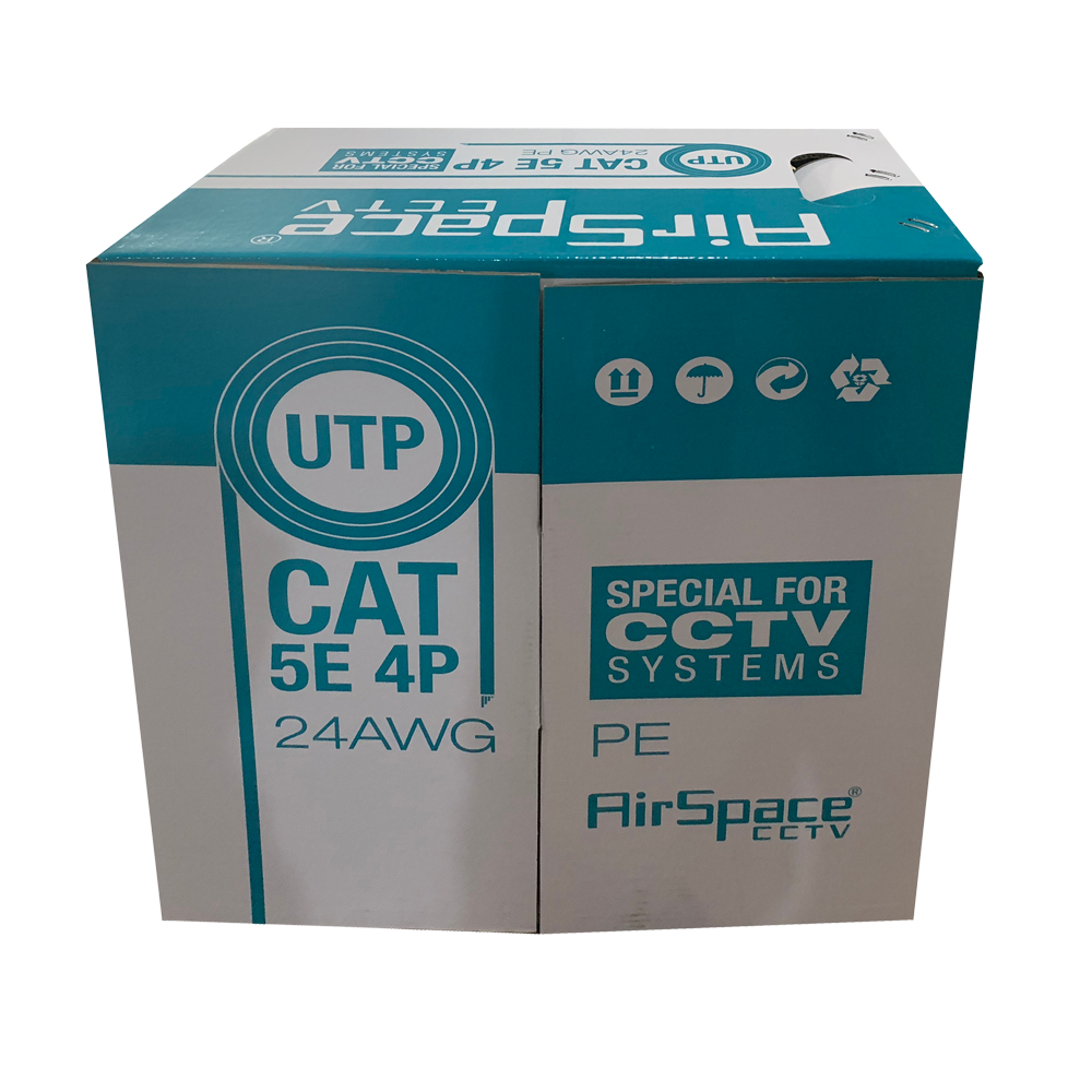 SAM-4445 Rollo de 305 metros de cable UTP CAT5E 24AWG rígido - Imagen 1