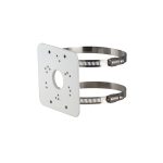 Soporte abrazadera de columna para domos y cámaras