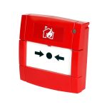 Pulsador analógico compatible con el protocolo ESP de Hochiki y que cuenta con aislador de cortocircuito integrado