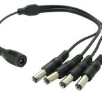 Cable DC distribuidor 1 hembra a 4 machos