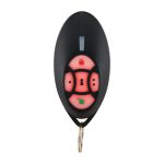Mando remoto vía radio de 5 canales BIDIRECCIONAL con botones retroiluminados, resistente al agua