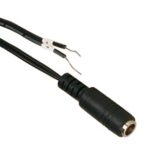 Cable DC hembra para cámara
