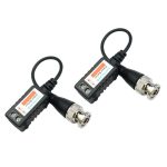 Video balun pasivo de 1 canal HDCVI, HDTVI, AHD, CVBS
